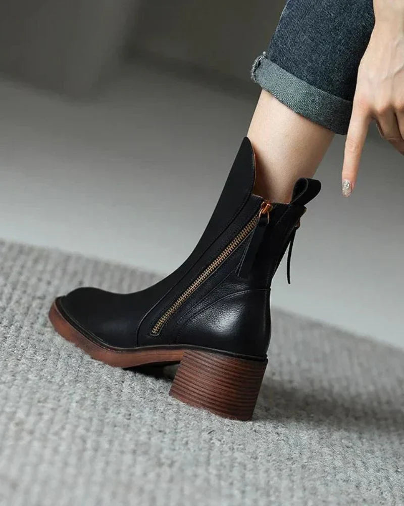 Marta | Botas con un tacón cómodo - elegantes y atemporales