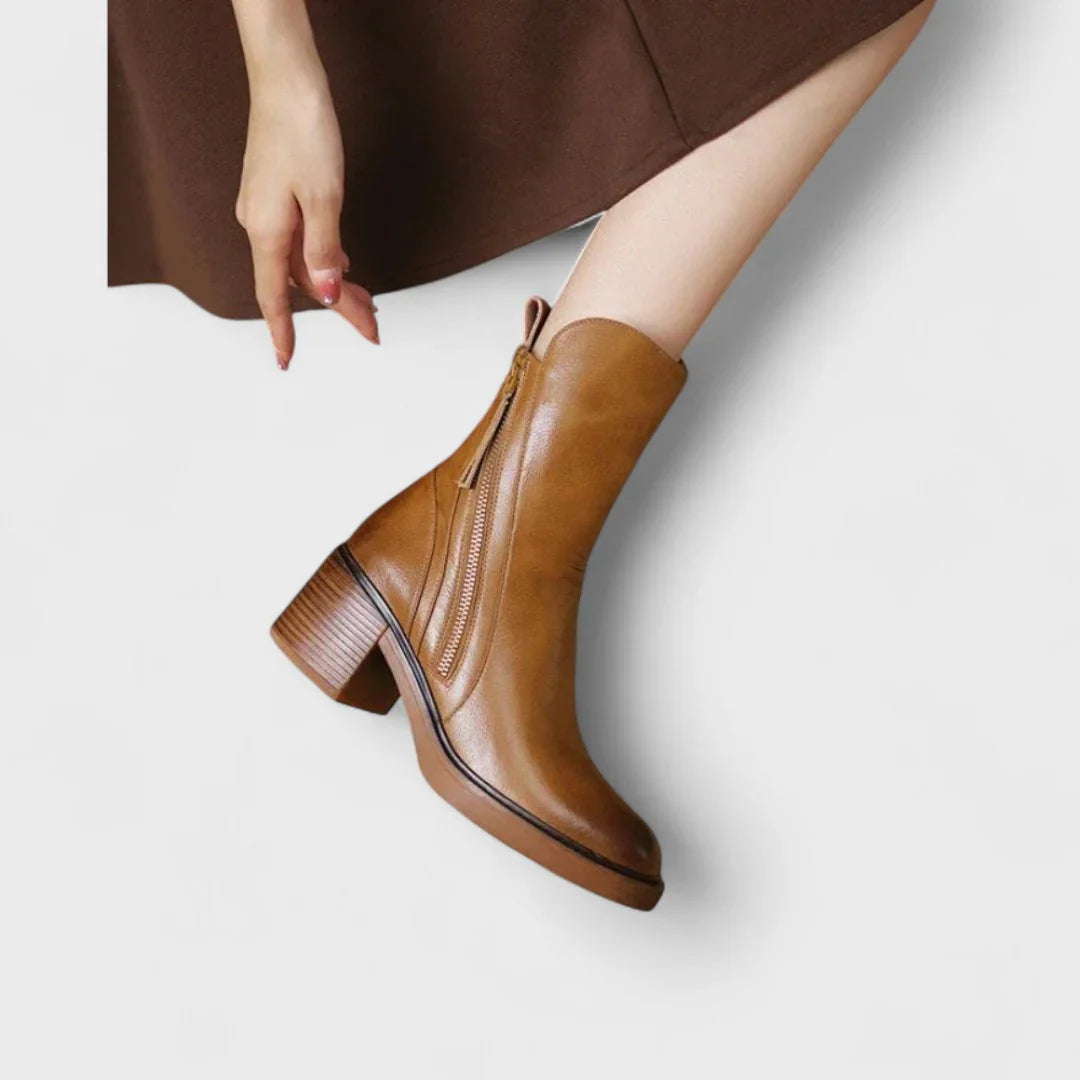 Marta | Botas con un tacón cómodo - elegantes y atemporales