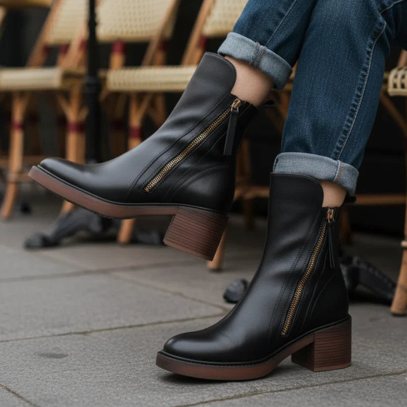 Marta | Botas con un tacón cómodo - elegantes y atemporales