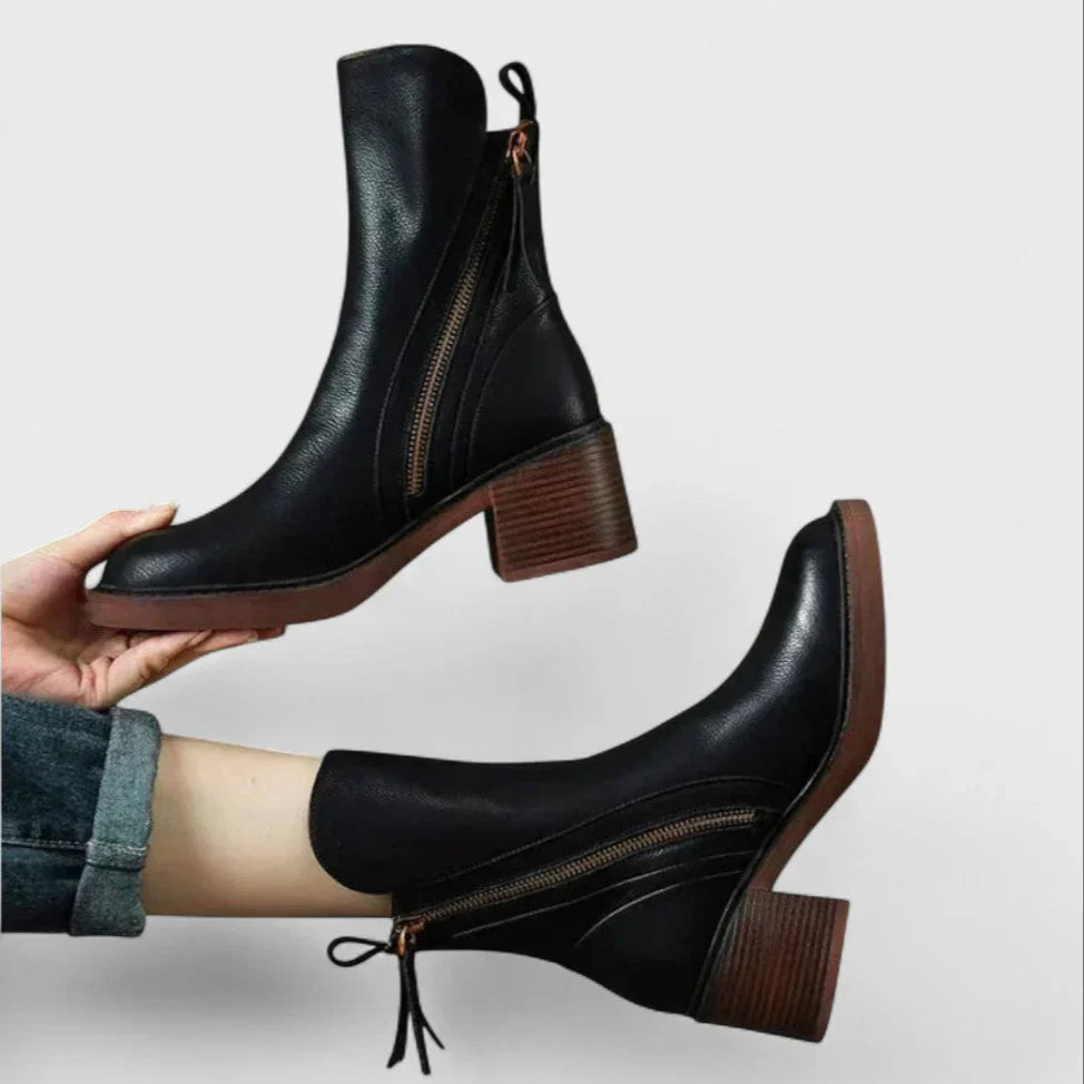 Marta | Botas con un tacón cómodo - elegantes y atemporales