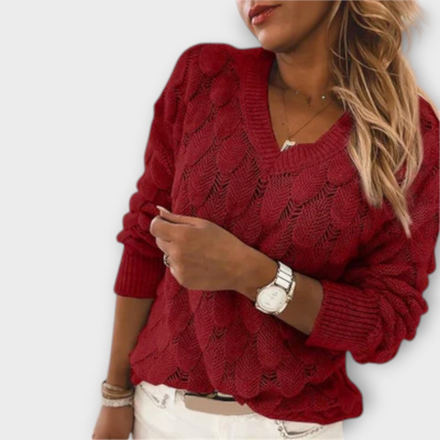 Valeria | Elegante y cómoda suéter para mujer