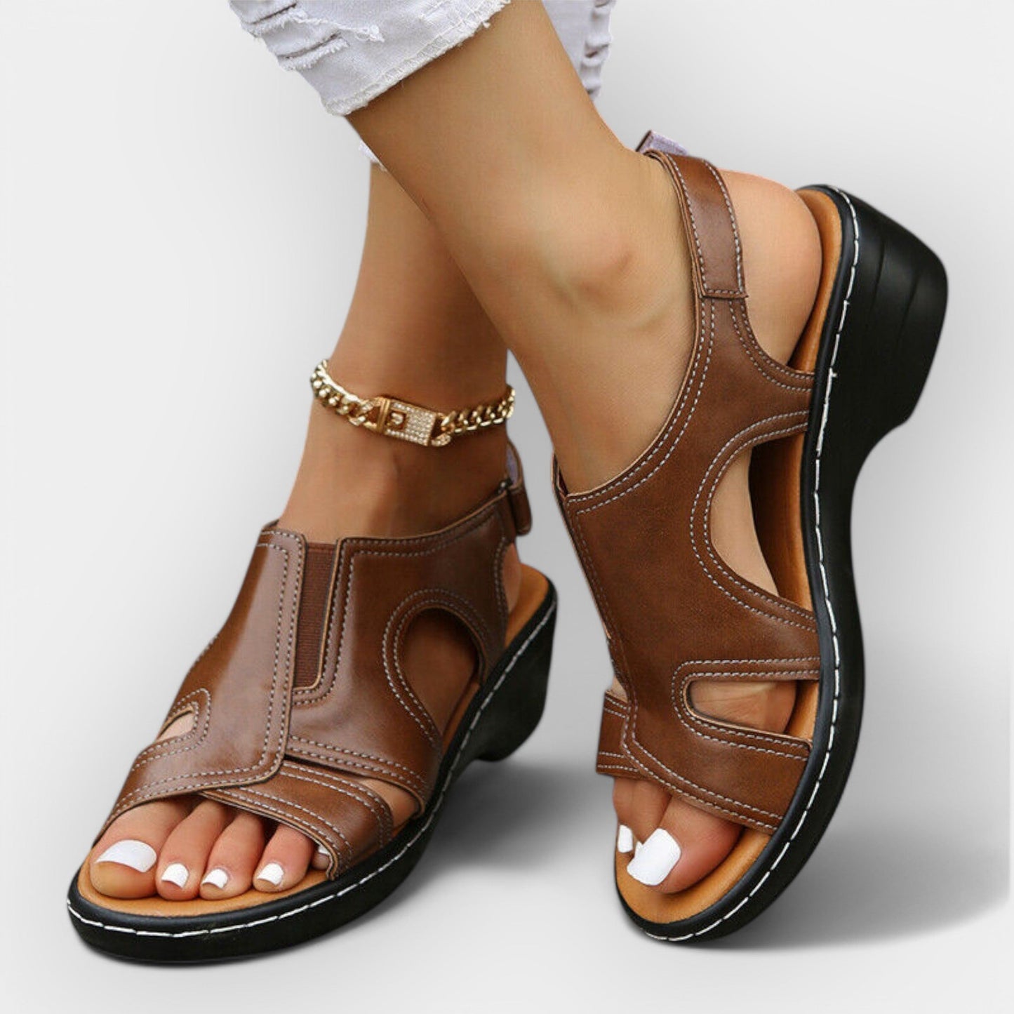 Natalia | Sandalias con estilo y diseño atemporal para mujer